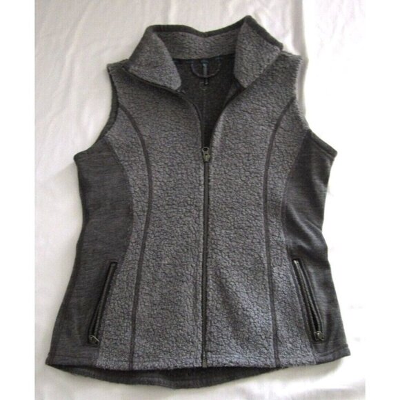 Women Kuhl Sherpa Fleece Full Zip Vest Sz M (WS61) - Picture 1 of 8
